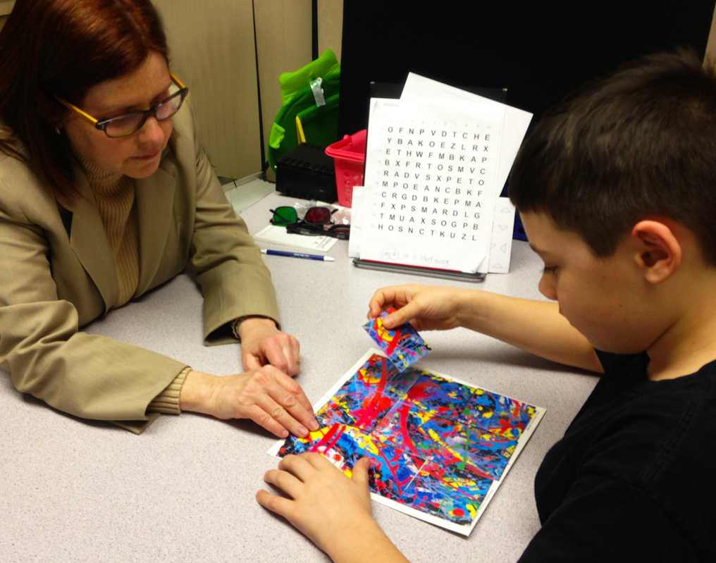 Dr. Susan Fisher helps kids develop and improve  visual discrim, memory and 18 other cognitive skills with Module Two