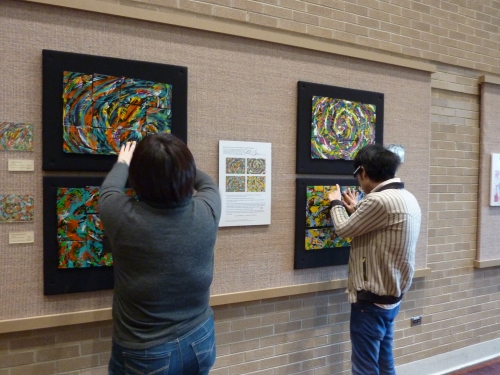 Interactive PuzzleArt at the University of Michigan Health System 